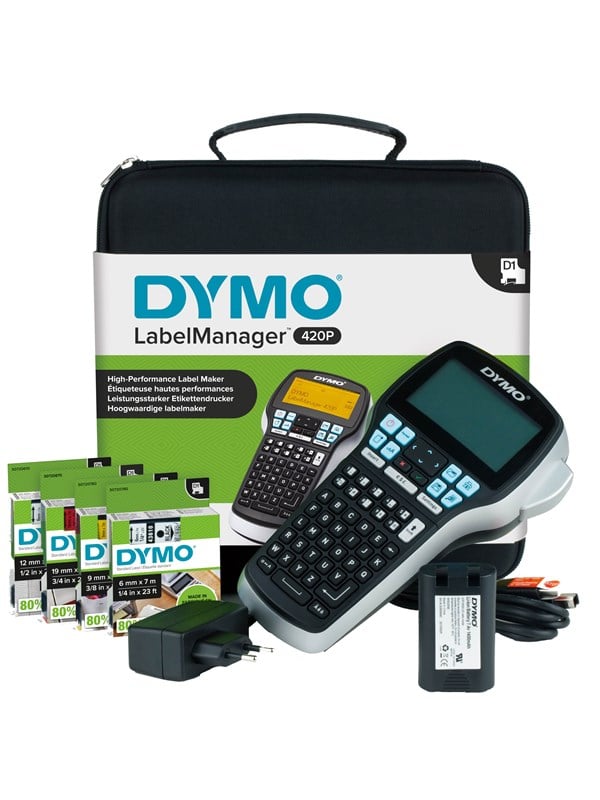 DYMO LabelManager™ 420P etiketmaskine kuffertsæt