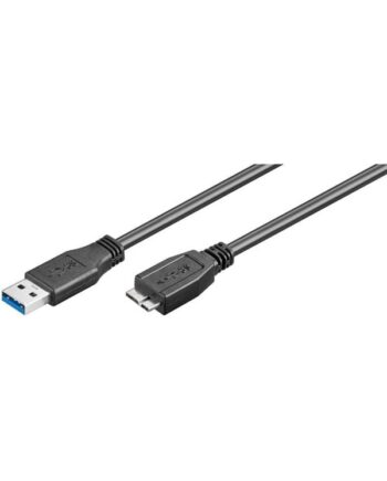 Pro USB-A <-> USB Micro-B 3.0 - 0.5m - Sort