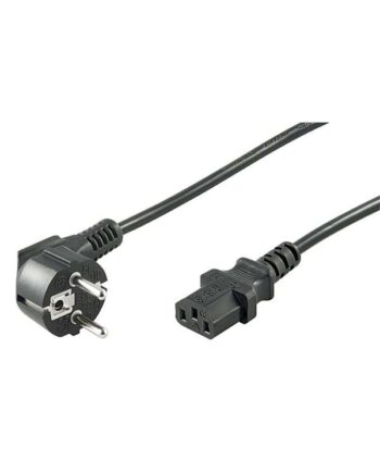 Pro Power cable C13 1x90° - Sort - 1.5 m