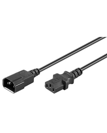 Pro Power cable C14 - C13 - Black - 1m