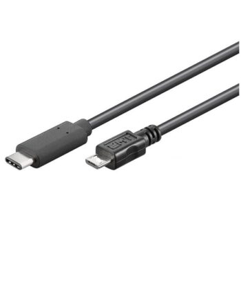 Pro USB-C <-> USB Micro-B - 1m - Sort
