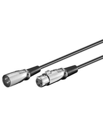 Pro XLR 3pins Cable - Black - 6m