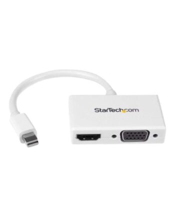 StarTech.com Travel A/V adapter: 2-in-1 Mini DisplayPort to HDMI or VGA converter video transformer