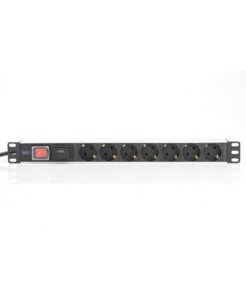 DIGITUS 7-Port - 1U - Aluminum PDU
