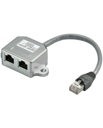 Pro LAN STP CAT 5e LAN Combiner - Sølv - 0.1 meter