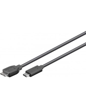 Pro USB-C <-> USB Micro-B 3.0 - 0.6m - Sort