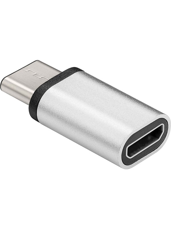 Pro USB-C 3.1 - MicroB adapter - Silver