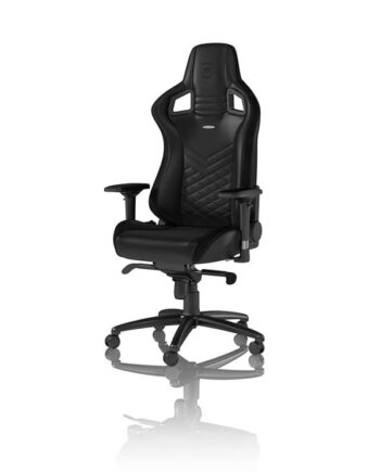 noblechairs EPIC Series - Black Gamer Stol - Sort - PU Læder - Op til 120 kg