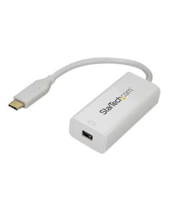 StarTech.com USB-C to Mini DisplayPort Adapter - 4K 60Hz - ekstern videoadapter - hvid