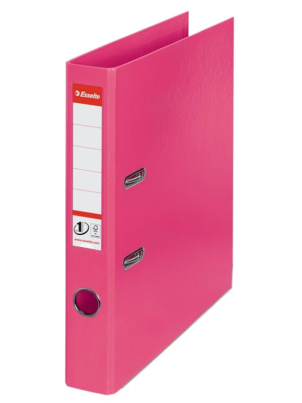 Esselte Brevordner No1 PP FSC® A4/50 mm Fuchsia