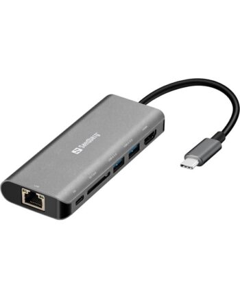 Sandberg USB-C Dock HDMI+LAN+SD+USB100W