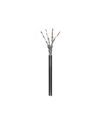 Pro LAN CAT 6 SFTP Outdoor Network Cable 100m - Sort - 100 meter