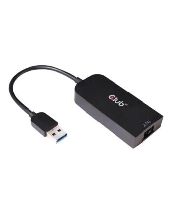 Club 3D CAC-1420 USB 3.2 Gen1 Type-A to RJ45 2.5Gbps Network Adapter