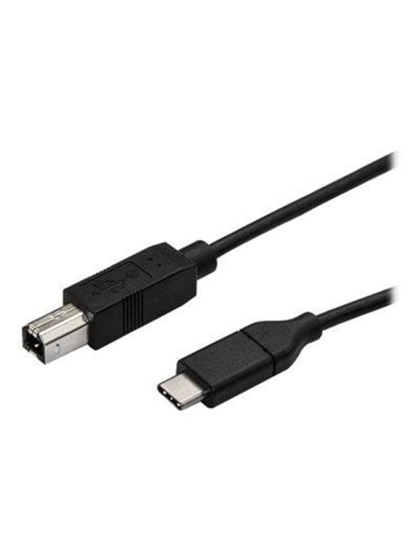 StarTech.com USB C to USB B Printer Cable - M/M - USB 2.0 - USB-C cable - 3 m