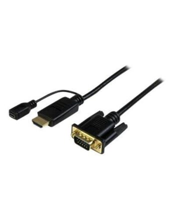StarTech.com HDMI to VGA active converter cable HDMI to VGA adapter - video converter - 0.9m