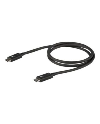 StarTech.com Thunderbolt 3 (40Gbps) USB C Cable - Black - 80cm