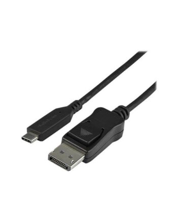 StarTech.com 3.3 ft. (1 m) - USB-C to DisplayPort Adapter Cable - 8K - HBR3 - external video adapter - black
