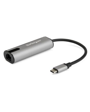 StarTech.com US2GC30 2.5GbE USB C to Ethernet Adapter NBASE-T NIC - USB 3.0 Type C 2.5/1 Gigabit/100 Mbps Multi Speed