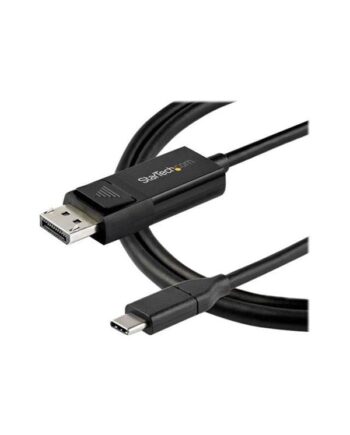 StarTech.com 3.3 ft. (1 m) USB C to DisplayPort 1.4 Cable - Bidirectional - USB / DisplayPort cable - 1 m