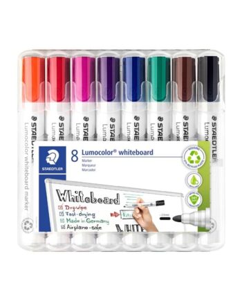 Staedtler Lumocolor WB-marker 2mm 8 ass/boks