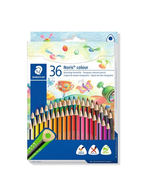 Staedtler Noris Color Trek. 36 Stk 100% PEFC