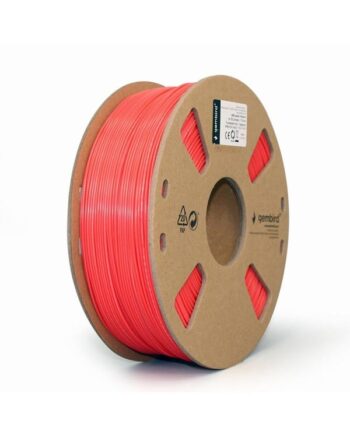 Gembird ABS filament - Neon-rød - 1.75mm ø - 1 kg