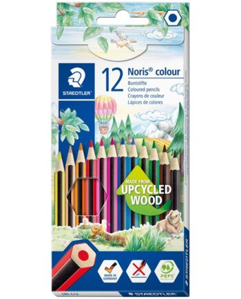 Staedtler Noris farveblyant 12 ass. 100% PEFC