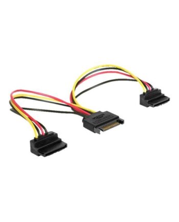 DeLOCK power splitter - SATA power to SATA power - 15 cm
