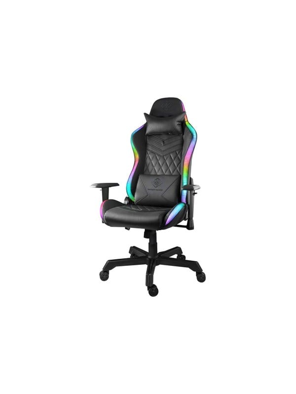 Deltaco DC410 RGB Gaming Chair Gamer Stol - PU Læder - Op til 120 kg