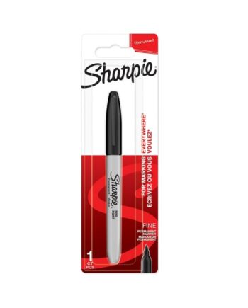 Sharpie Permanent Marker | Fin spids | Sort | 1 styk