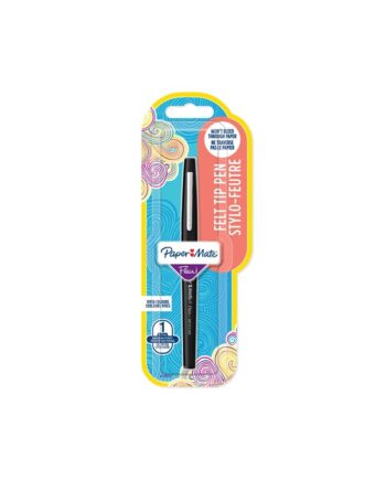 Paper Mate Flair Felt Tip Pens | Medium spids (0,7 mm) | Sort | 1 styk