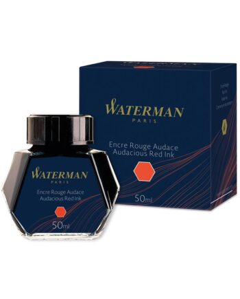 Waterman Fountain Pen blæk | Dristig rød | 50ml flaske