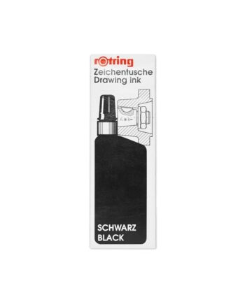 Rotring rOtring Isograph Flaske flydende blæk | Sort | 23 ml fyldepenneblæk