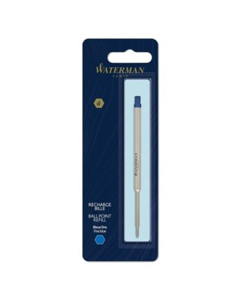 Waterman Ballpoint Pen Refill | Fint punkt | Blåt blæk | 1 Antal