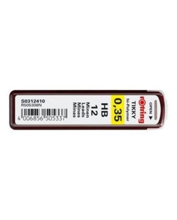 Rotring rOtring blyantstifter | 0.35 mm | HB hårdhed | 12 stifter