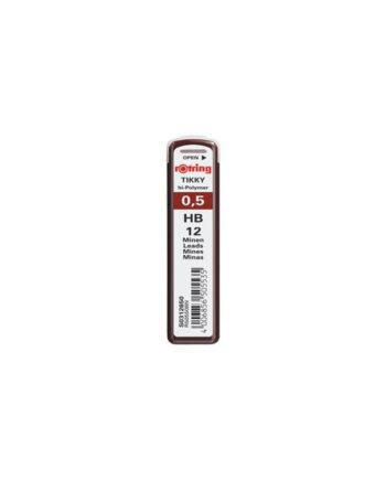 Rotring rOtring blyantstifter | 0.5 mm | B hårdhed | 12 stifter