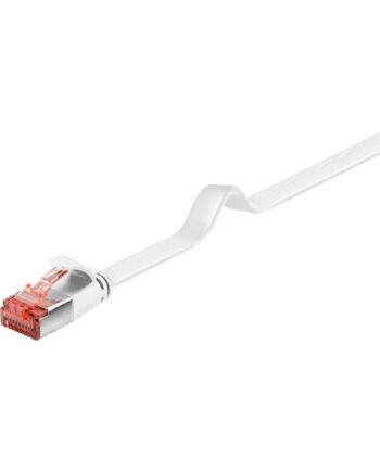 Pro LAN CAT 6 U/FTP flat - Hvid - 0.5 meter