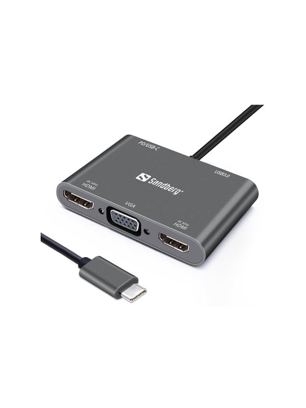 Sandberg USB-C MultiPort Docking Station