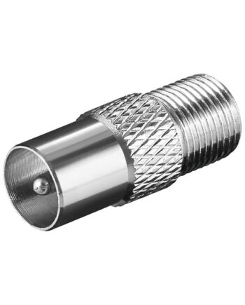 Pro F-adapter: F female > Coaxial male