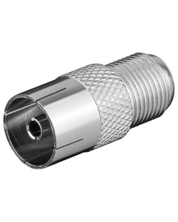 Pro F-adapter: F female > Coaxial female