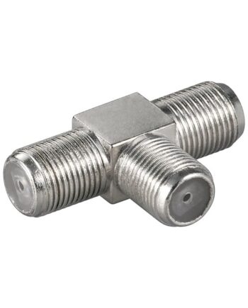Pro F-adapter T-Type: F female > 2 F female