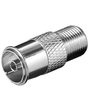 Pro F-adapter: F female > Coaxial female