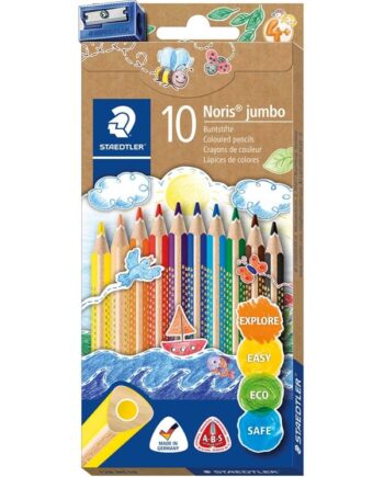 Staedtler NORIS JUMBO FARVEBLYANT 10 ASS