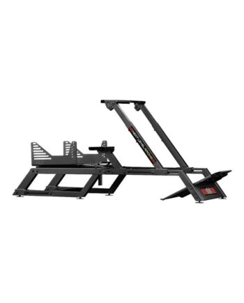 Next Level Racing F-GT - racing simulator cockpit frame - carbon steel - matte black Sim racercockpit - Karbon stål - Op til 135 kg