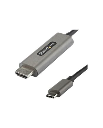 StarTech.com USB C to HDMI Cable 4K 60Hz with HDR10 Ultra HD USB Type-C to 4K HDMI 2.0b Video Adapter Cable 5m