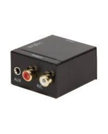 LogiLink Coaxial and Toslink to analog L/R and 3.5 mm jack audio converter