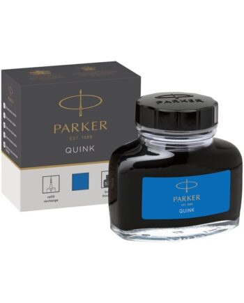 Parker PARKER QUINK-blækflaske, vaskbar blå, 57 ml