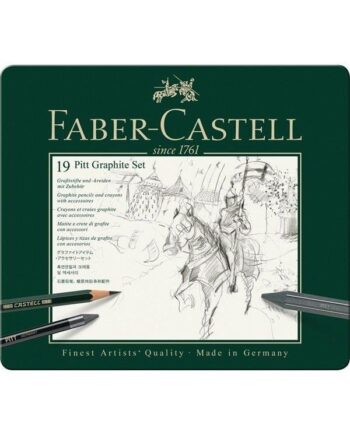 Faber-Castell Set Pitt Graphite tin of 19
