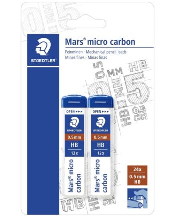 Staedtler Mars Micro Mine 0,5mm HB 2/Bk