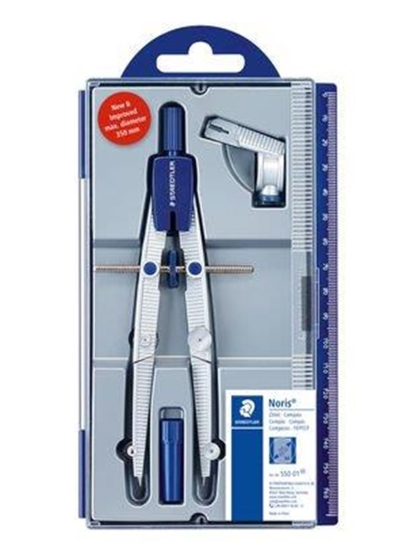 Staedtler Skole Passer i box med adapter